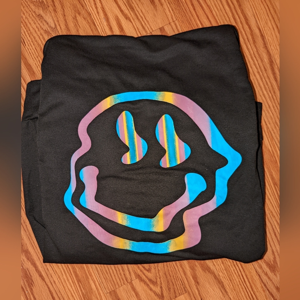 L$D smiley hoodie